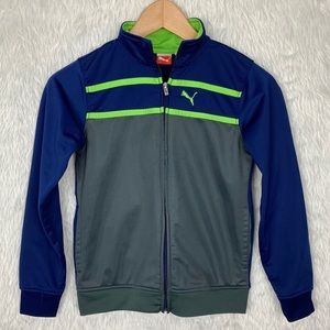 Puma Boys Full Zip Track Jacket